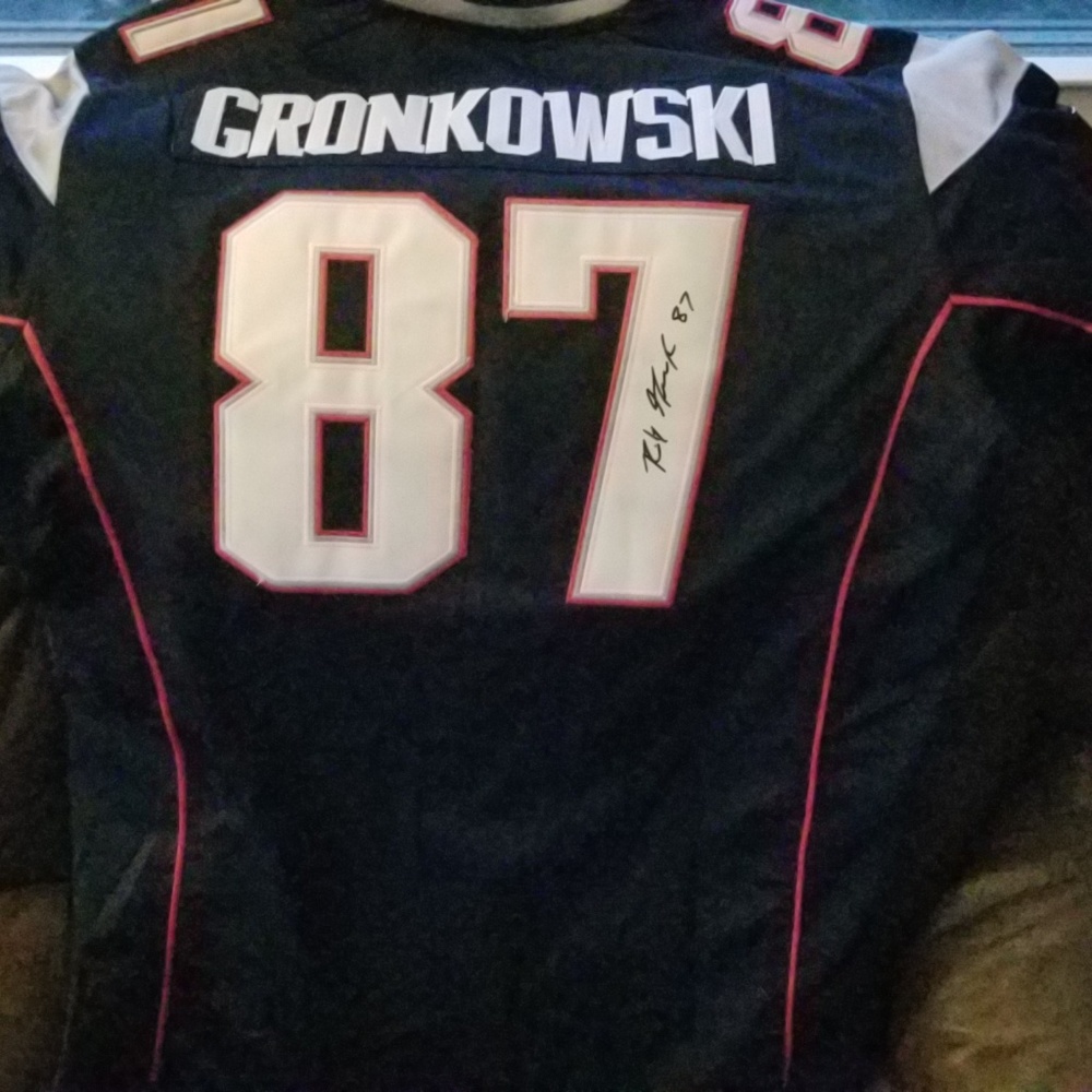 Gronk Jersey signed xxl